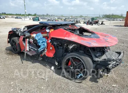 CHEVROLET CORVETTE S 2020 vin 1G1Y82D48L5114168 from auto auction Copart