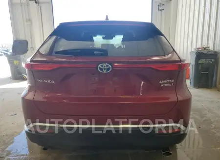 TOYOTA VENZA LE 2021 vin JTEAAAAH9MJ028533 from auto auction Copart