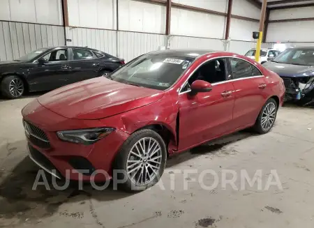 Mercedes-Benz CLA250 2024 2024 vin W1K5J4HB6RN452072 from auto auction Copart