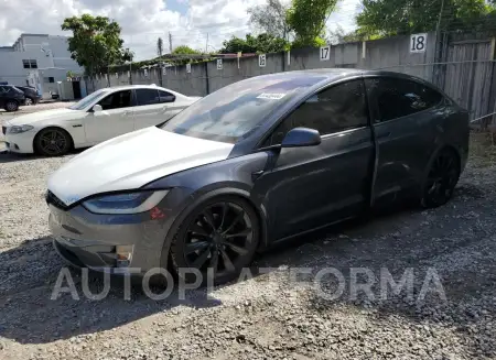 TESLA MODEL X 2018 vin 5YJXCDE27JF104740 from auto auction Copart