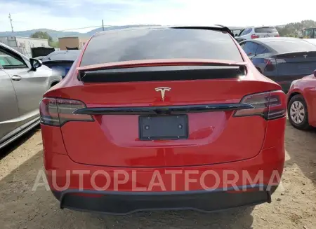 TESLA MODEL X 2023 vin 7SAXCAE55PF378717 from auto auction Copart