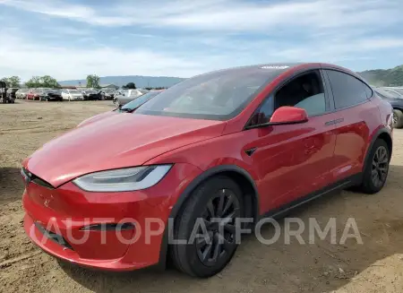 TESLA MODEL X 2023 vin 7SAXCAE55PF378717 from auto auction Copart