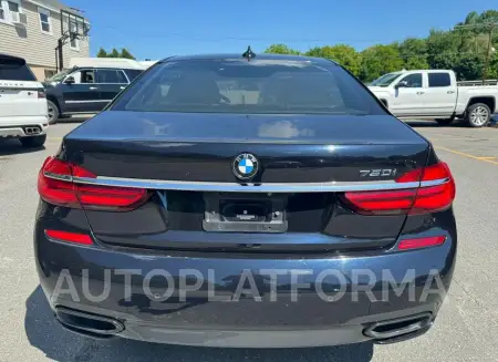 BMW 750 I 2016 vin WBA7F0C59GGL99347 from auto auction Copart