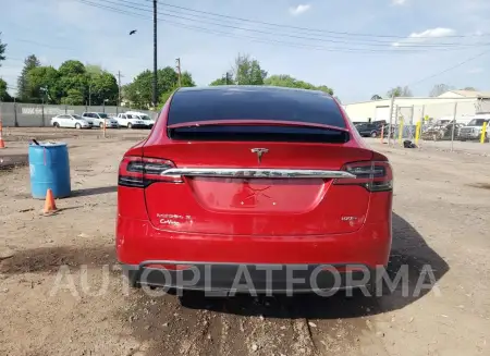 TESLA MODEL X 2017 vin 5YJXCDE24HF070881 from auto auction Copart