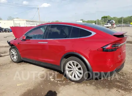 TESLA MODEL X 2017 vin 5YJXCDE24HF070881 from auto auction Copart