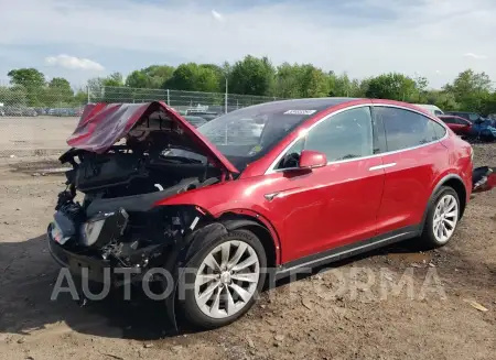 Tesla Model X 2017 2017 vin 5YJXCDE24HF070881 from auto auction Copart