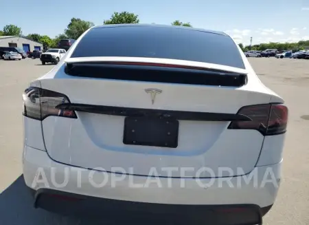 TESLA MODEL X 2022 vin 7SAXCAE50NF345766 from auto auction Copart