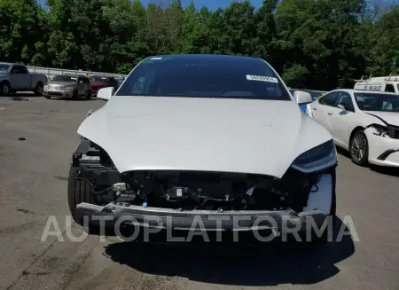 TESLA MODEL X 2022 vin 7SAXCAE50NF345766 from auto auction Copart