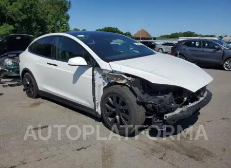 TESLA MODEL X 2022 vin 7SAXCAE50NF345766 from auto auction Copart