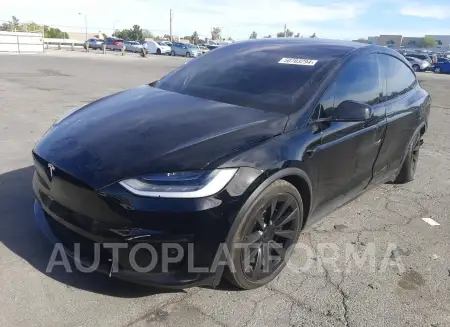 Tesla Model X 2022 2022 vin 7SAXCBE62NF344018 from auto auction Copart