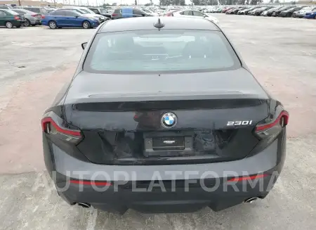 BMW 230I 2022 vin 3MW23CM00N8C39697 from auto auction Copart