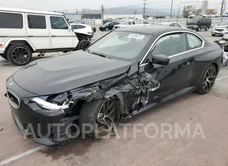 BMW 230I 2022 vin 3MW23CM00N8C39697 from auto auction Copart