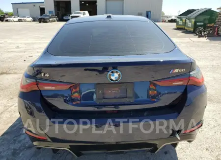 BMW I4 M50 2023 vin WBY33AW07PFR15161 from auto auction Copart