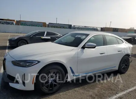 BMW I4 XDRIVE 2024 vin WBY83FB09RFS78608 from auto auction Copart