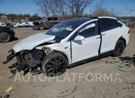 TESLA MODEL X 2020 vin 5YJXCAE22LF286395 from auto auction Copart