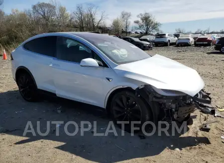 TESLA MODEL X 2020 vin 5YJXCAE22LF286395 from auto auction Copart