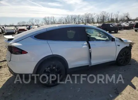 TESLA MODEL X 2020 vin 5YJXCAE22LF286395 from auto auction Copart