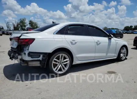 AUDI A4 PREMIUM 2022 vin WAUEAAF4XNN014806 from auto auction Copart