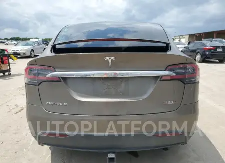 TESLA MODEL X 2016 vin 5YJXCBE48GF005827 from auto auction Copart