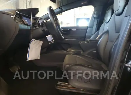 TESLA MODEL X 2018 vin 5YJXCDE2XJF089988 from auto auction Copart