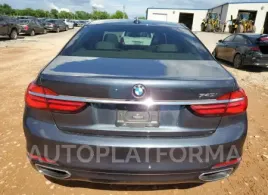 BMW 740 I 2016 vin WBA7E2C57GG547123 from auto auction Copart