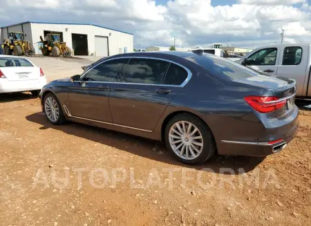 BMW 740 I 2016 vin WBA7E2C57GG547123 from auto auction Copart