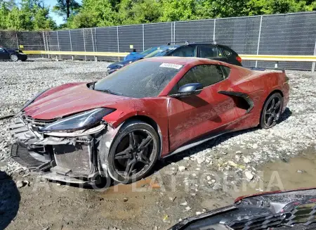 Chevrolet Corvette 2021 2021 vin 1G1YC2D46M5123385 from auto auction Copart