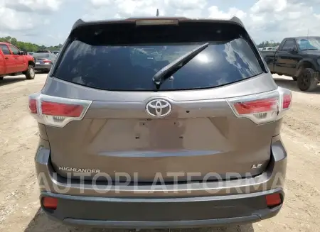 TOYOTA HIGHLANDER 2015 vin 5TDZKRFH1FS104179 from auto auction Copart