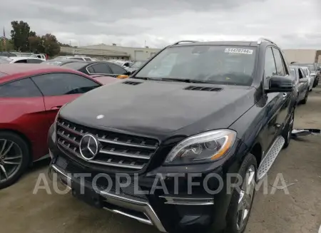 Mercedes-Benz ML400 2015 2015 vin 4JGDA5GB2FA503773 from auto auction Copart