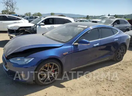 Tesla Model S 2015 2015 vin 5YJSA1E4XFF105324 from auto auction Copart