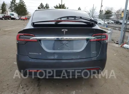 TESLA MODEL X 2017 vin 5YJXCDE23HF050105 from auto auction Copart