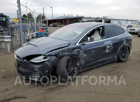 Tesla Model X 2017 2017 vin 5YJXCDE23HF050105 from auto auction Copart