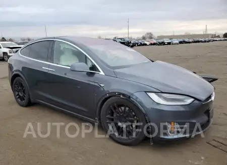 TESLA MODEL X 2017 vin 5YJXCDE23HF050105 from auto auction Copart