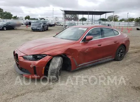 BMW I4 2023 2023 vin WBY73AW09PFN61287 from auto auction Copart