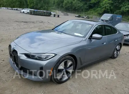 BMW I4 2024 2024 vin WBY83FB02RFR75716 from auto auction Copart