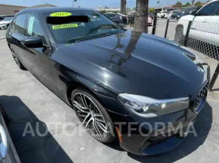 BMW 740 I 2017 vin WBA7E2C39HG741359 from auto auction Copart