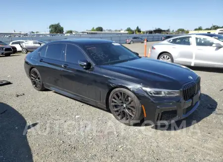 BMW 750 XI 2021 vin WBA7U2C01MCF55537 from auto auction Copart