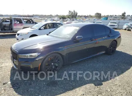 BMW 750XI 2021 2021 vin WBA7U2C01MCF55537 from auto auction Copart