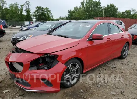 Mercedes-Benz CLA250 2018 2018 vin WDDSJ4GB4JN570520 from auto auction Copart