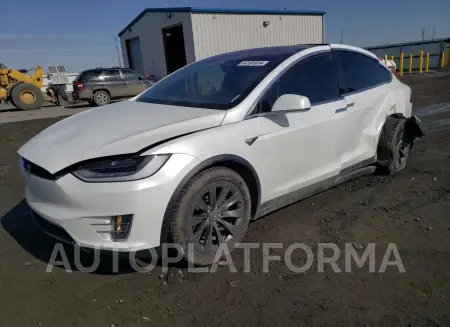 Tesla Model X 2020 2020 vin 5YJXCBE27LF261000 from auto auction Copart