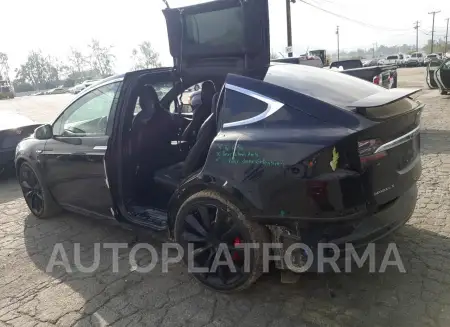 TESLA MODEL X 2016 vin 5YJXCBE46GF003848 from auto auction Copart