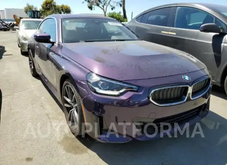 BMW 230I 2022 vin 3MW23CM00N8C49503 from auto auction Copart