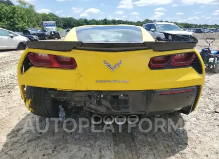 CHEVROLET CORVETTE G 2019 vin 1G1YX2D79K5106334 from auto auction Copart