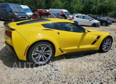 CHEVROLET CORVETTE G 2019 vin 1G1YX2D79K5106334 from auto auction Copart