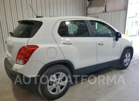 CHEVROLET TRAX LS 2015 vin KL7CJKSB3FB131230 from auto auction Copart