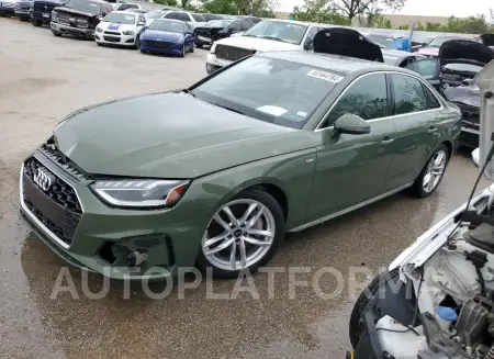 Audi A4 2023 2023 vin WAUEAAF40PN007124 from auto auction Copart