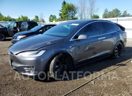 Tesla Model X 2020 2020 vin 5YJXCAE20LF299355 from auto auction Copart