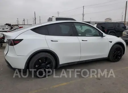 TESLA MODEL Y 2022 vin 7SAYGAEE8NF559588 from auto auction Copart