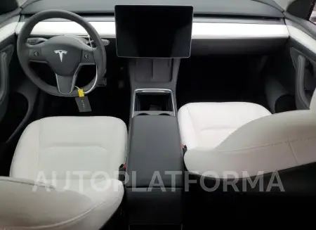 TESLA MODEL Y 2022 vin 7SAYGAEE8NF559588 from auto auction Copart