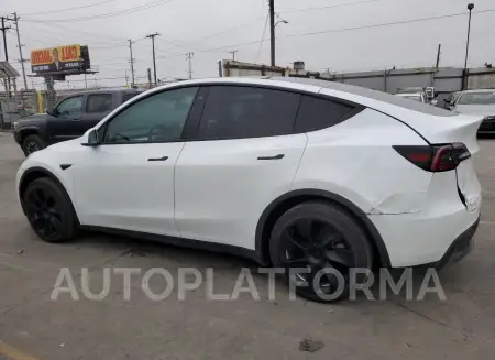 TESLA MODEL Y 2022 vin 7SAYGAEE8NF559588 from auto auction Copart